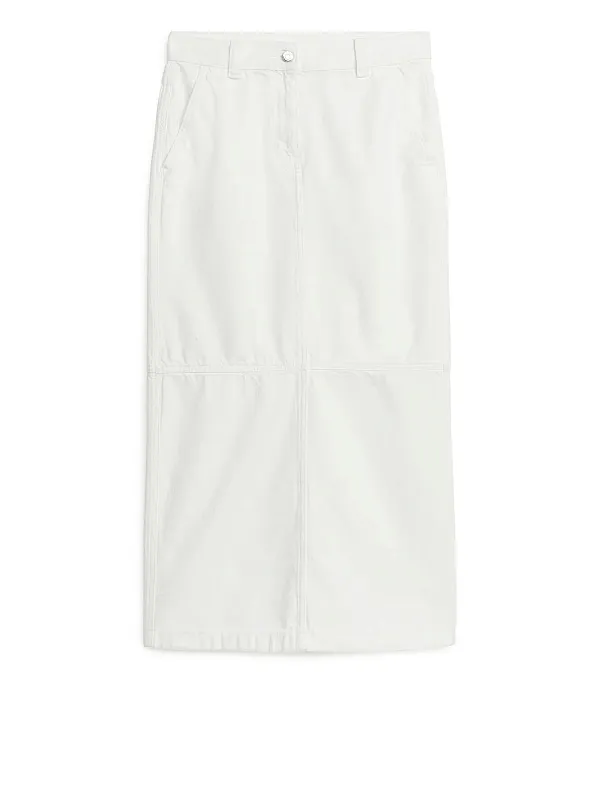 Джинсовая юбка макси ARKET Джинсовая юбка макси ARKET