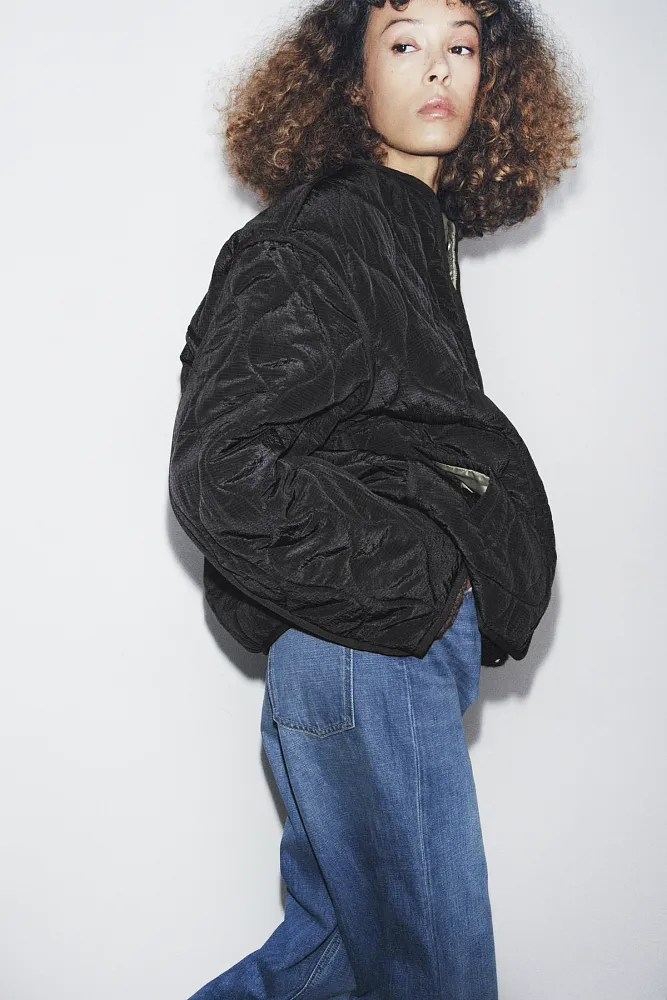 Двусторонняя стеганая куртка