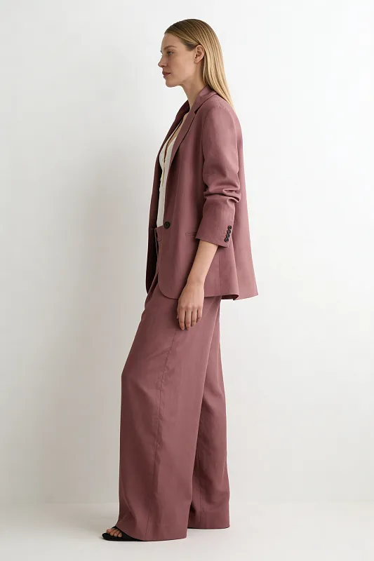 Широкие льняные брюки COS Широкие льняные брюки COS