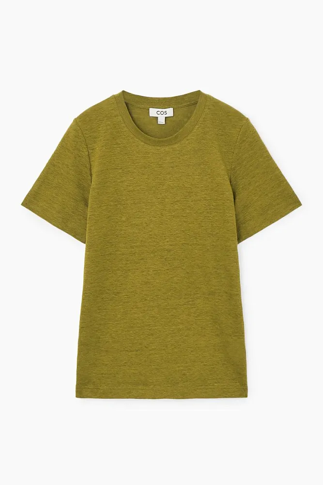 Льняная футболка COS