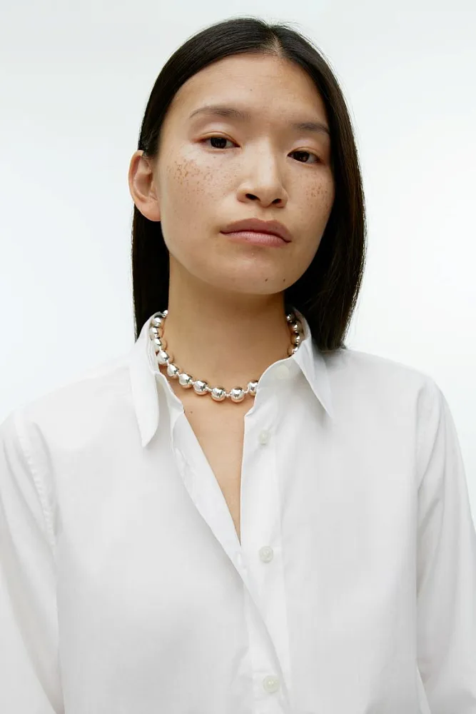 Рубашка из поплина ARKET