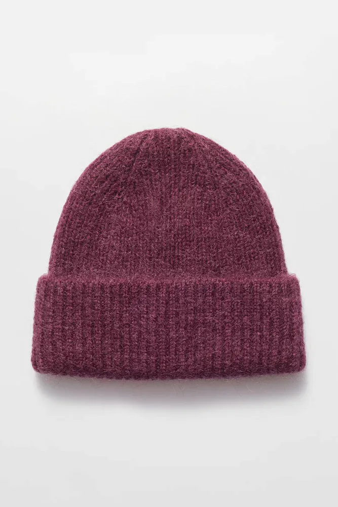 Шапка бини из смеси шерсти