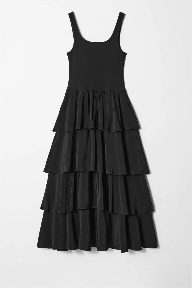 Платье-миди с оборками & OTHER STORIES