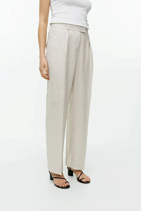 Льняные брюки ARKET Льняные брюки ARKET