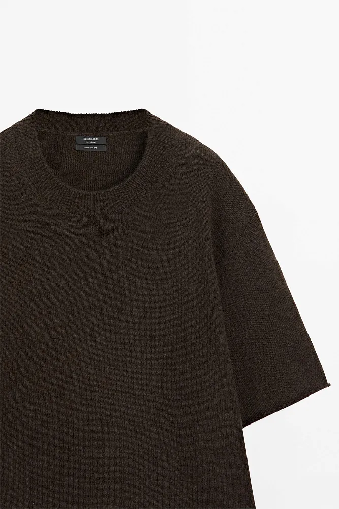 Свободный джемпер из 100% кашемира MASSIMO DUTTI