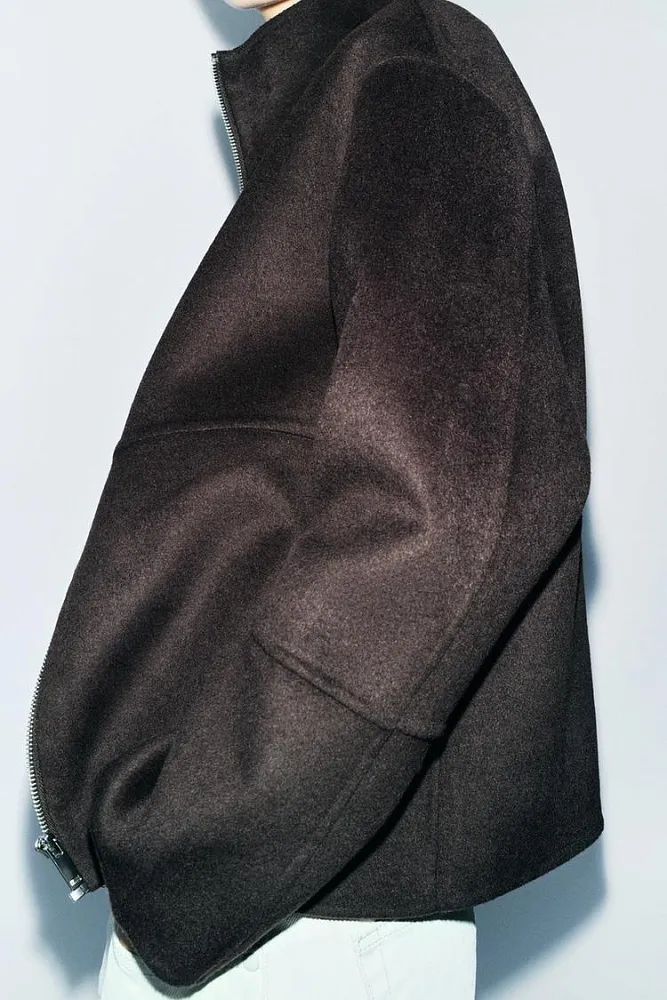 Шерстяная куртка ZARA