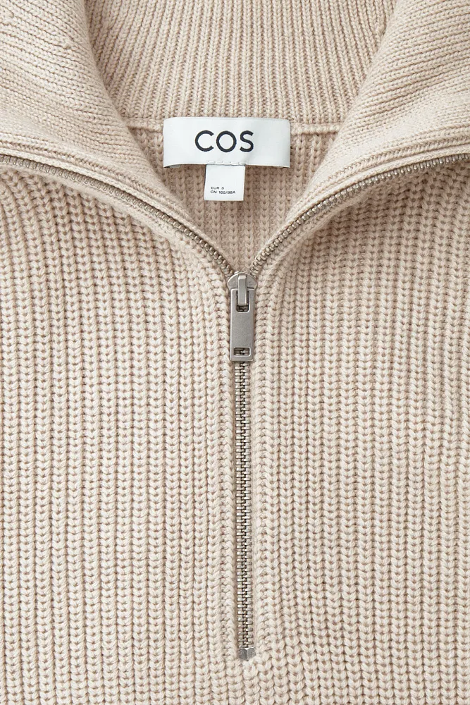 Свитер на молнии COS