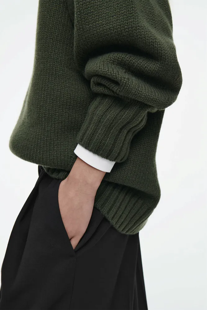 Джемпер из чистого кашемира COS