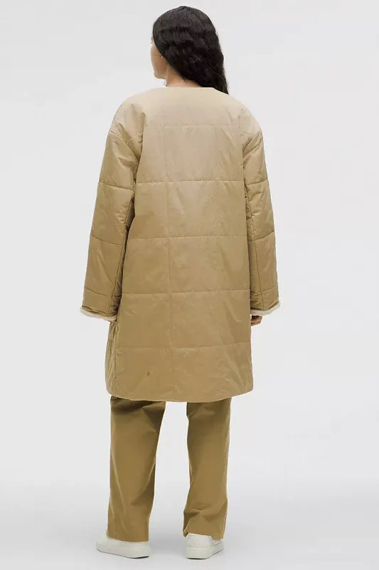 Стеганое пальто с флисовой подкладкой lululemon Стеганое пальто с флисовой подкладкой lululemon