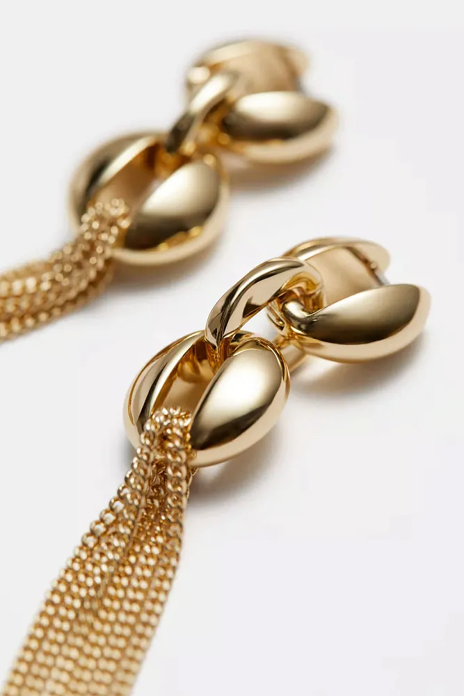 Серьги-кольца с кисточками & OTHER STORIES