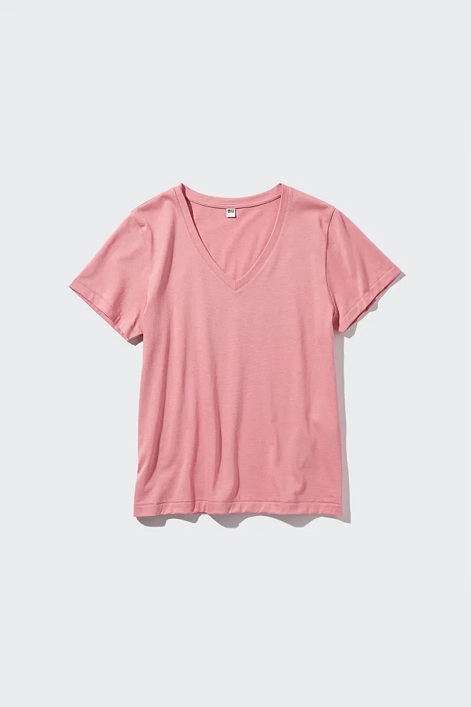 Футболка с V-образным вырезом UNIQLO