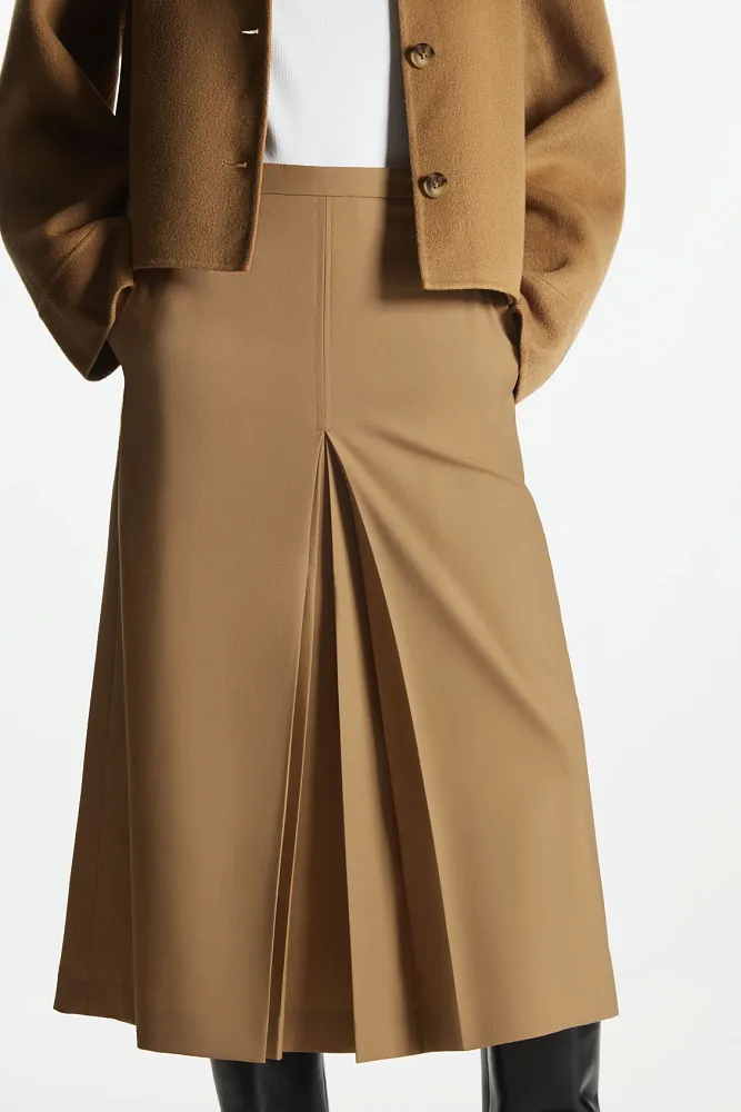 Юбка миди из шерсти COS