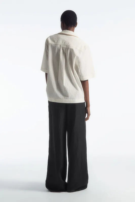 Рубашка из сирсакера COS Рубашка из сирсакера COS