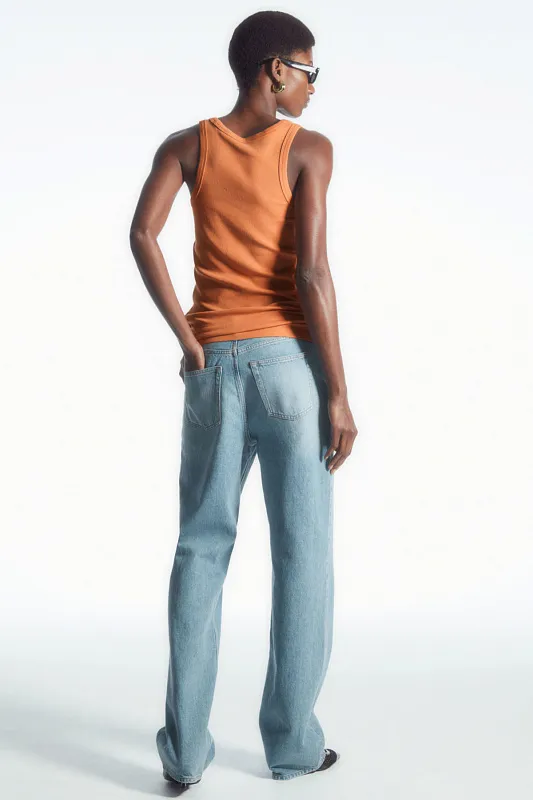 Майка в рубчик COS   Майка в рубчик COS