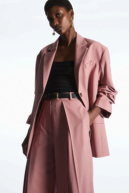 Брюки из шерсти COS   Брюки из шерсти COS