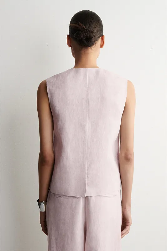 Льняной жилет COS Льняной жилет COS