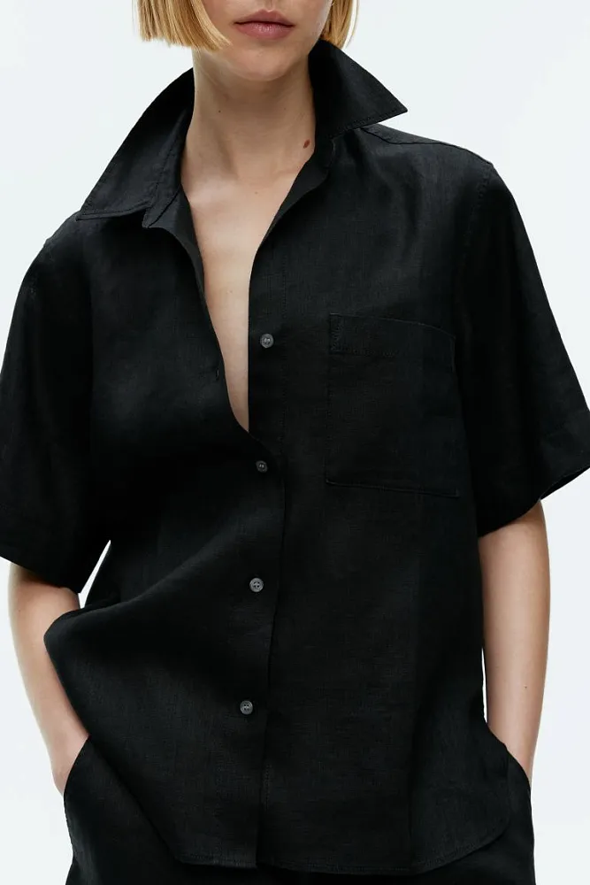 Льняная рубашка ARKET