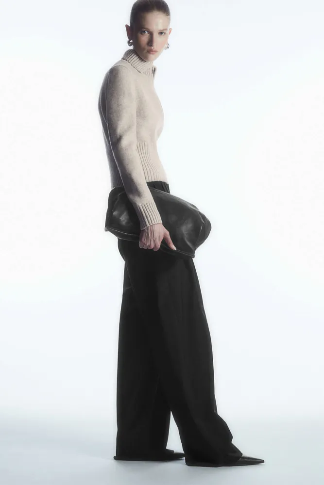 Кардиган из шерсти на молнии COS