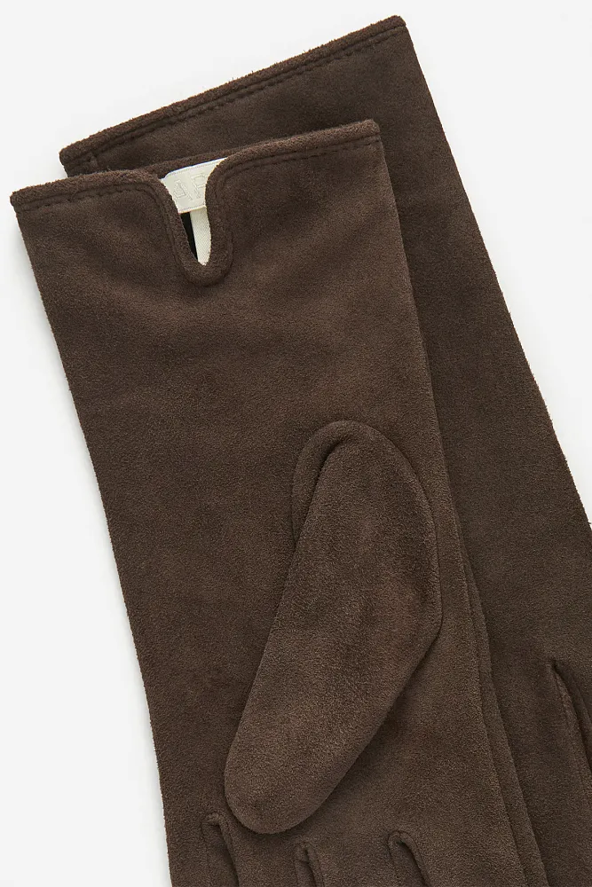 Замшевые перчатки ARKET