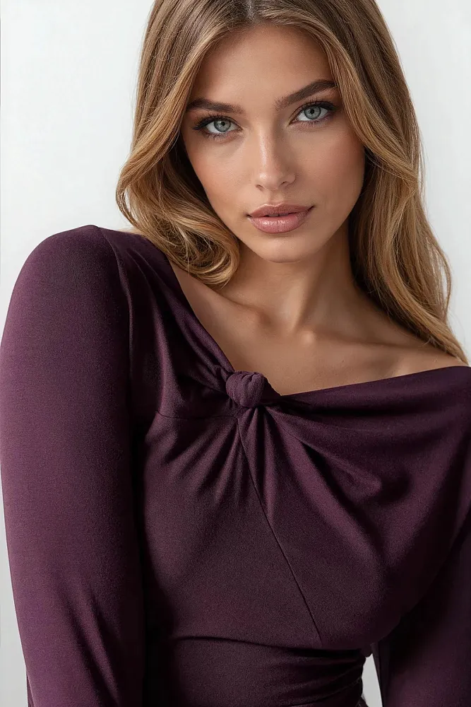 Лонгслив с драпировкой узлом & OTHER STORIES