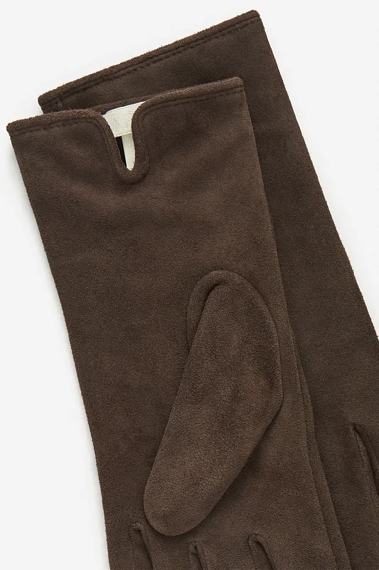 Замшевые перчатки ARKET   Замшевые перчатки ARKET