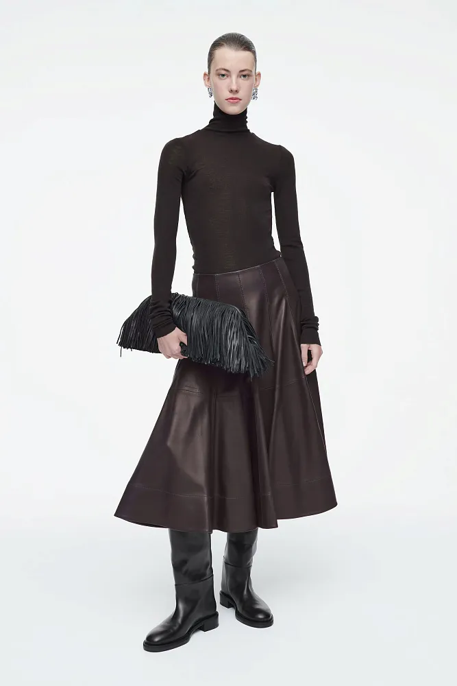 Водолазка из шерсти мериноса COS