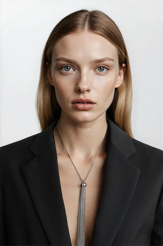 Ожерелье с подвеской из кисточек