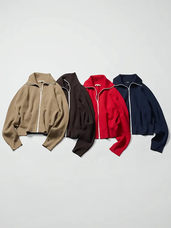 Кардиган Milano на молнии UNIQLO Кардиган Milano на молнии UNIQLO