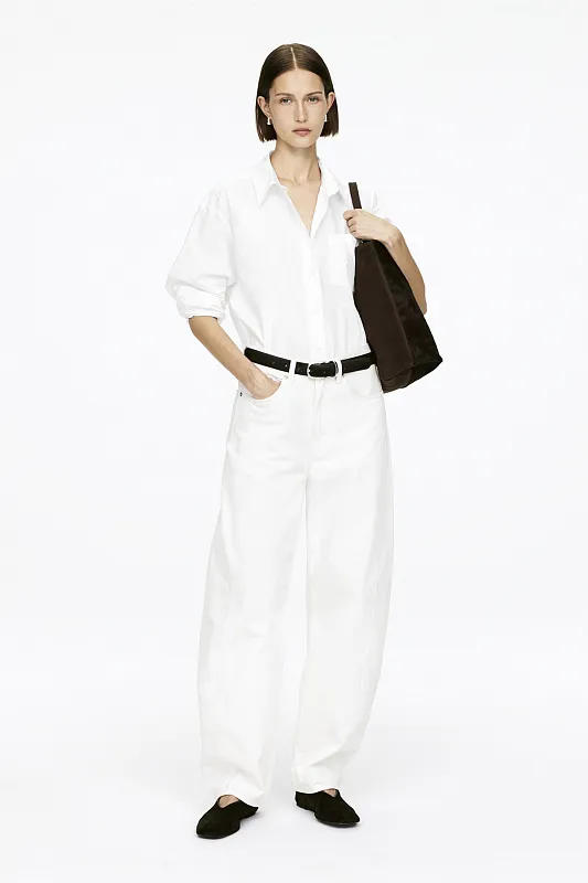 Сумка-тоут из кожи и замши ARKET Сумка-тоут из кожи и замши ARKET