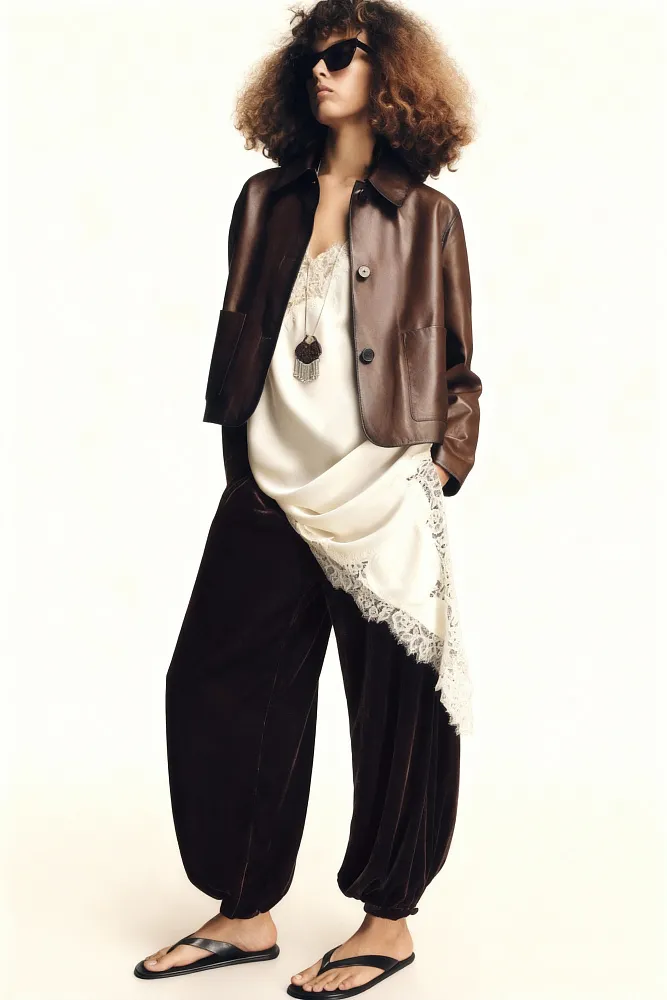 Вельветовые брюки ZARA