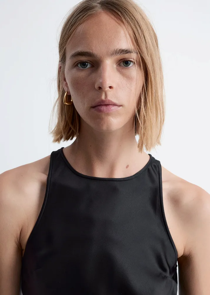 Атласное платье миди & OTHER STORIES