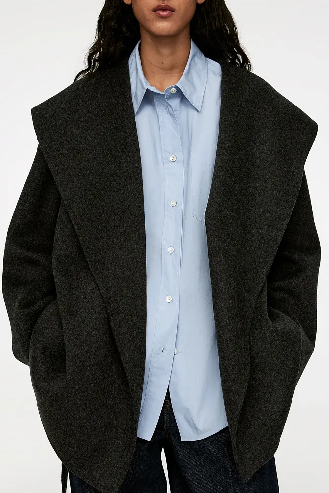 Рубашка oversize из поплина ARKET