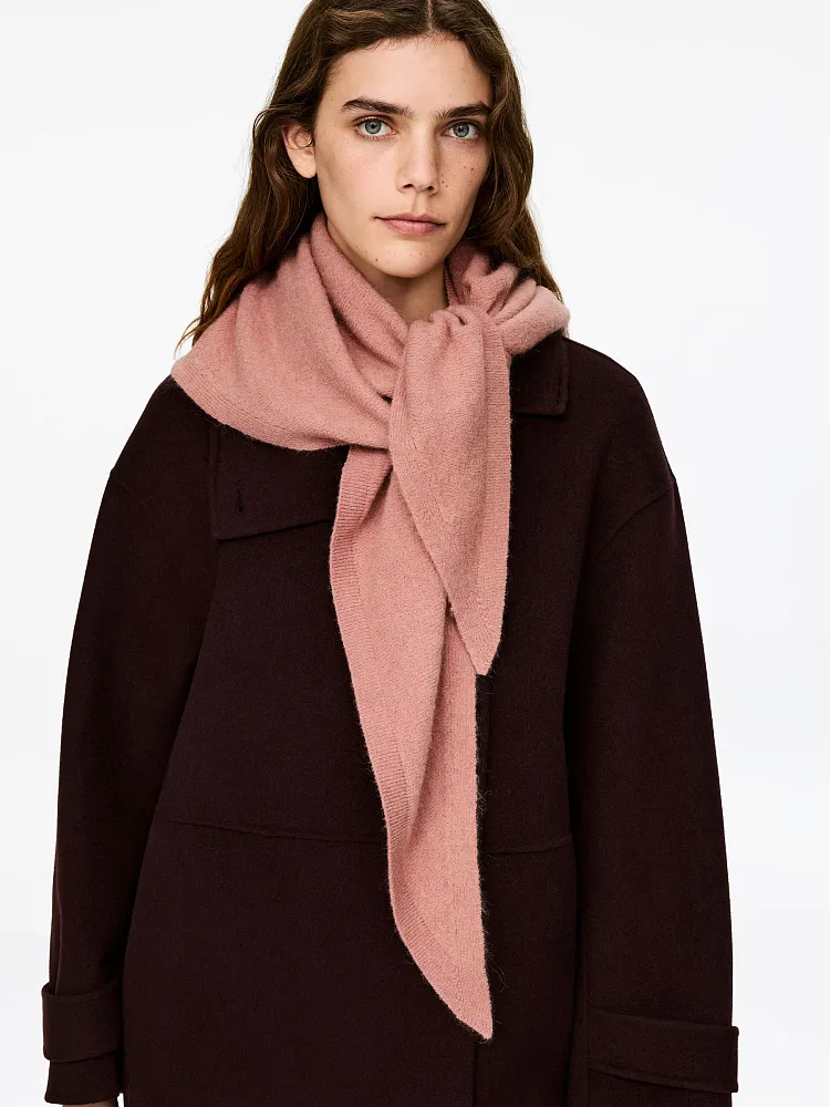 Шарф из смеси альпаки и шерсти Шарф из смеси альпаки и шерсти