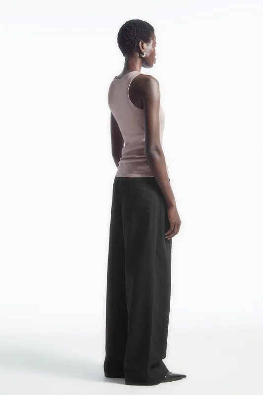 Майка в рубчик COS   Майка в рубчик COS