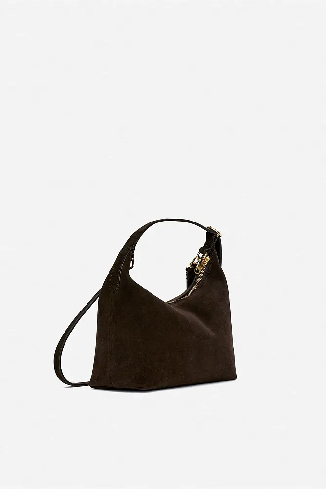 Замшевая сумка ARKET