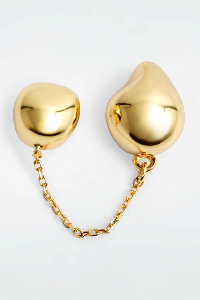 Серьги с цепочками COS