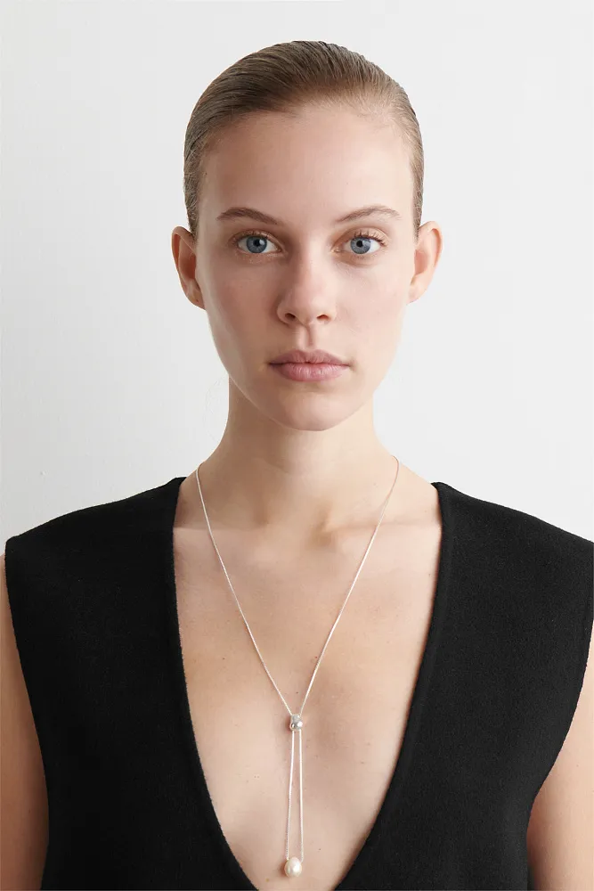 Ожерелье с пресноводным жемчугом Ожерелье с пресноводным жемчугом