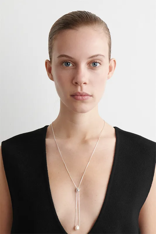 Ожерелье с пресноводным жемчугом