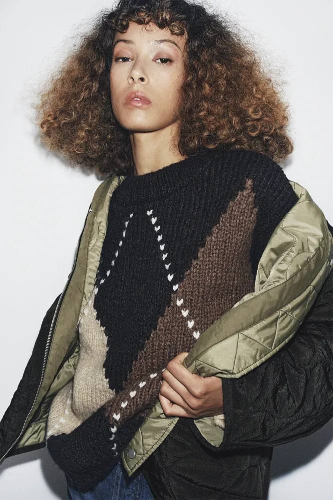 Двусторонняя стеганая куртка ZARA