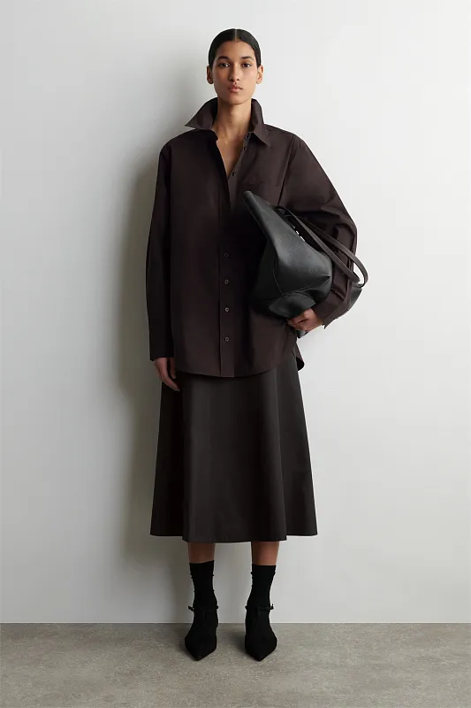 Рубашка из хлопка пима COS Рубашка из хлопка пима COS