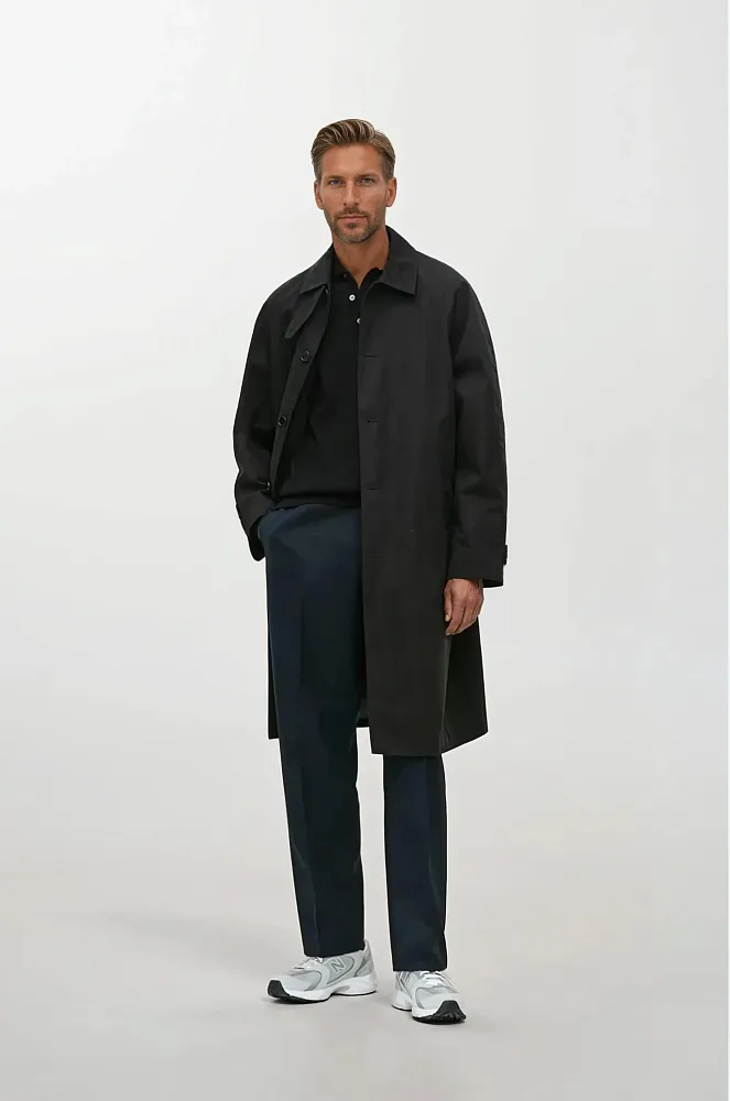 Джемпер-поло из шерсти мериноса ARKET