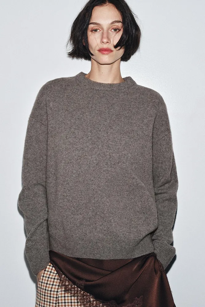 Джемпер из кашемира и шерсти ZARA