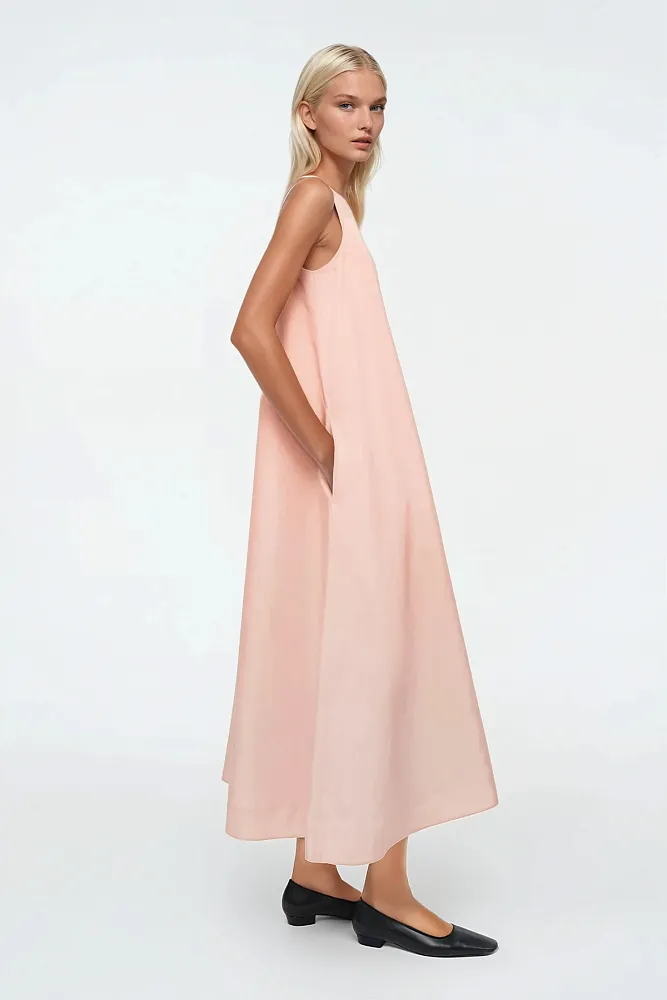 Платье-макси из льняной смеси COS