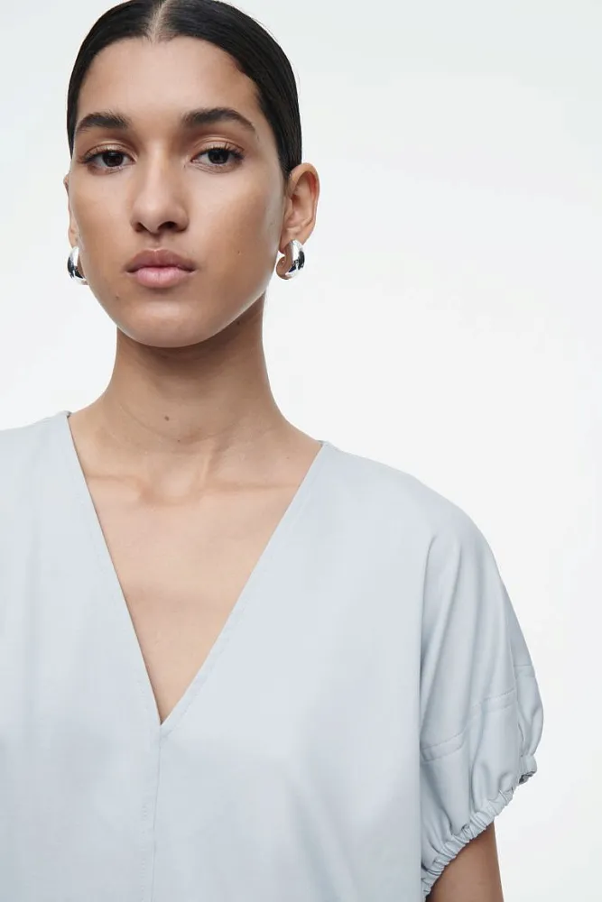 Хлопковая блуза COS