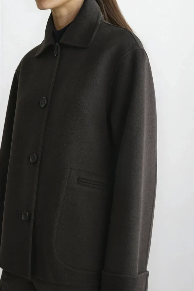 Двусторонний шерстяной жакет COS