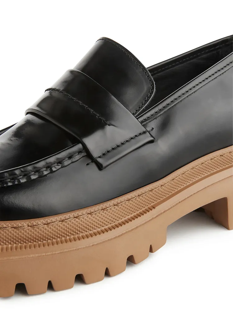 Кожаные лоферы ARKET