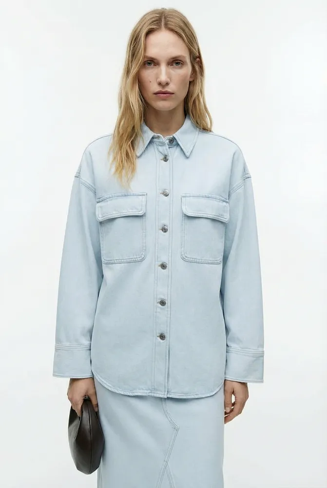 Джинсовая рубашка