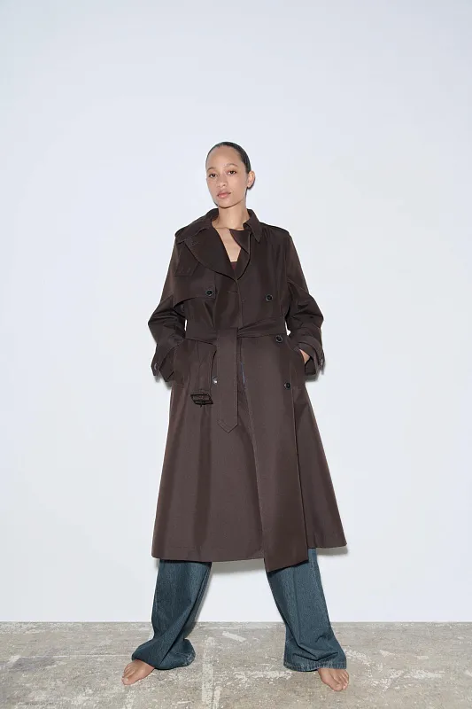 Водоотталкивающий тренч ZARA Водоотталкивающий тренч ZARA