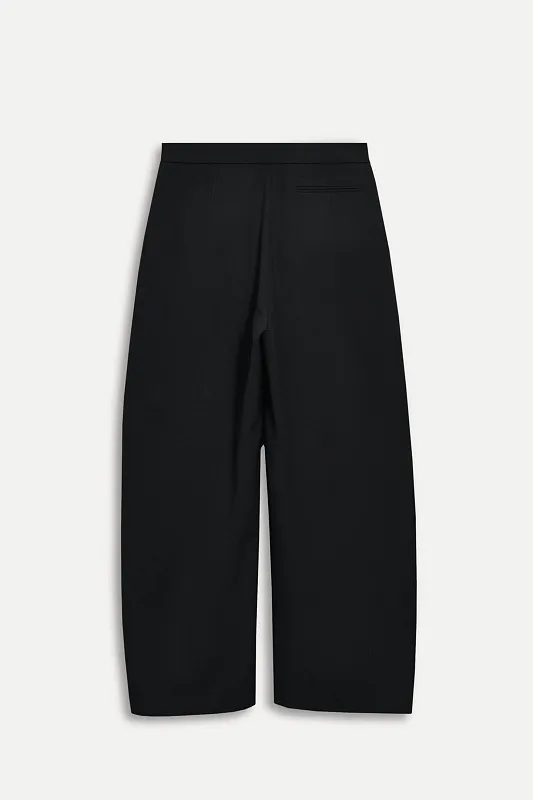 Широкие брюки из 100% шерсти ZARA   Широкие брюки из 100% шерсти ZARA