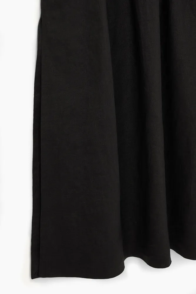 Льняная юбка макси А-силуэта COS